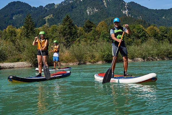 Stand up Paddling in Bayern 